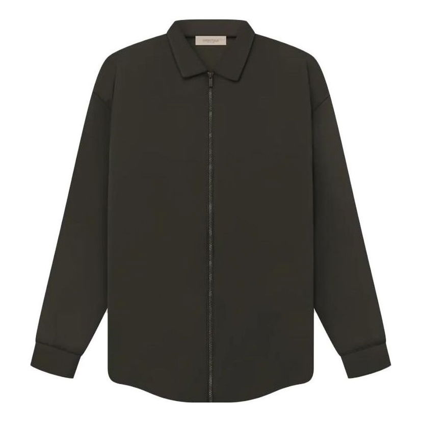 Košulja Fear of God Essentials Filled Nylon Jacket Zelena | FOG-SS23-070