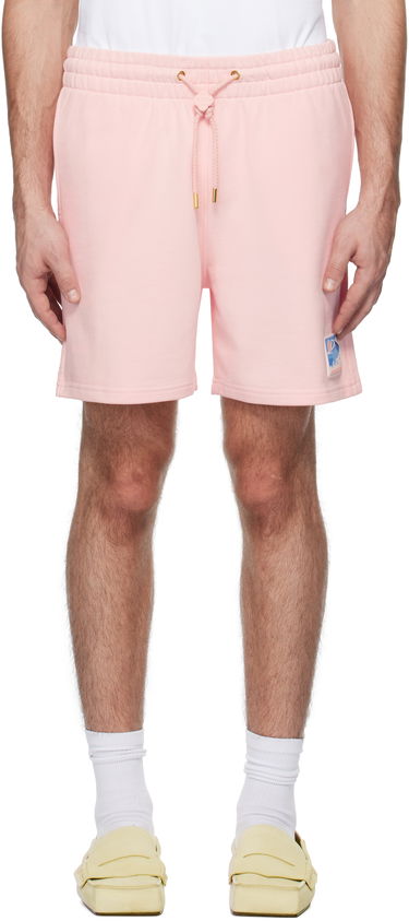 Kratke hlače Casablanca Temple Rubber Patch Shorts Ružičasta | MPS25-JTR-003-01, 0