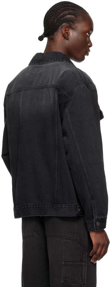 Jakna We11done We11done Faded Denim Jacket Crna | WD-DJ2-24-345-M-BK, 2
