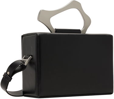 Ručna torbica HELIOT EMIL Solely Box Bag with Metallic Handle Crna | HE_15_41_L03_BLK01, 2