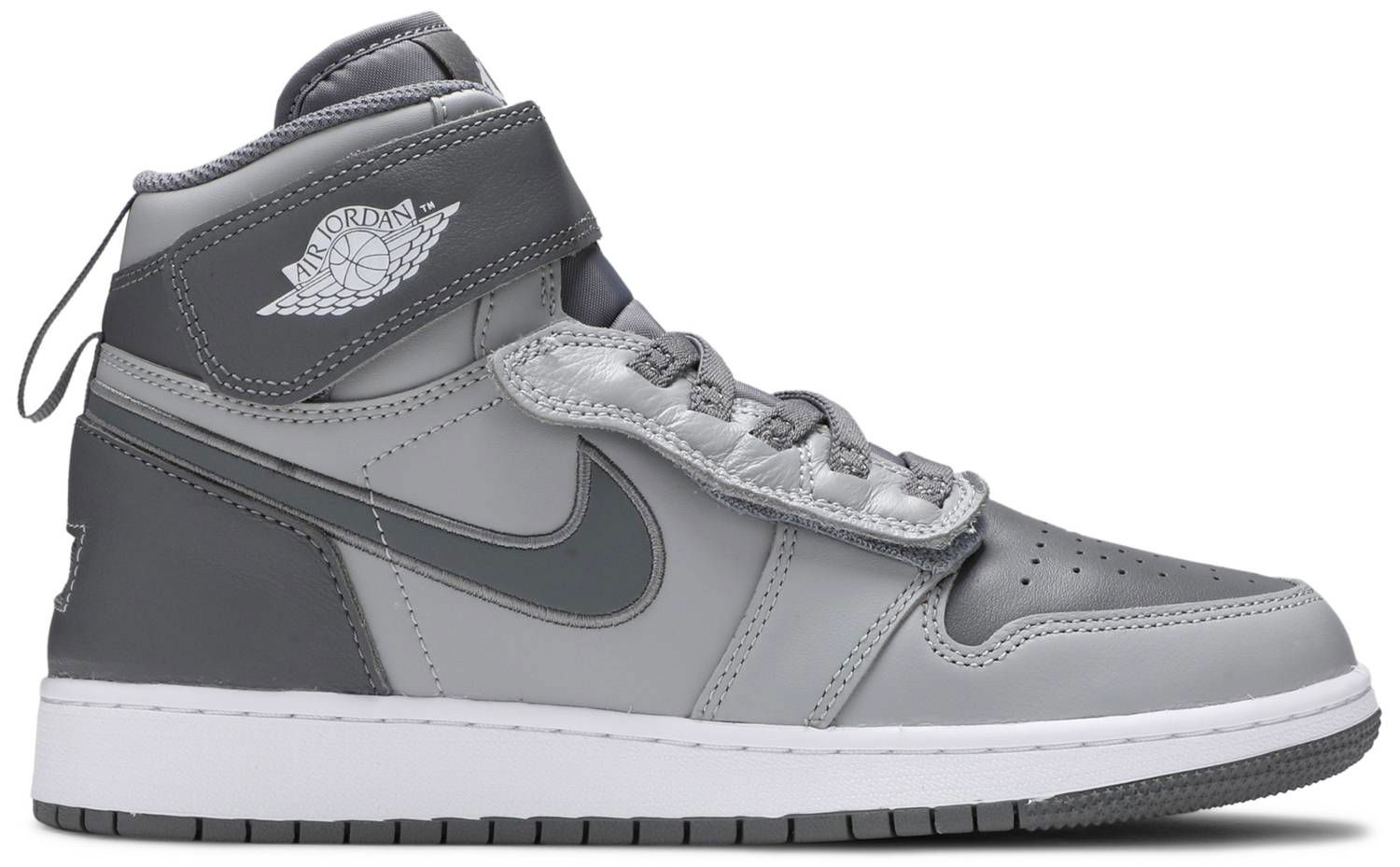 Tenisice i cipele Jordan Air Jordan 1 High FlyEase "Light Smoke Grey" GS Siva | DC7986-003, 1