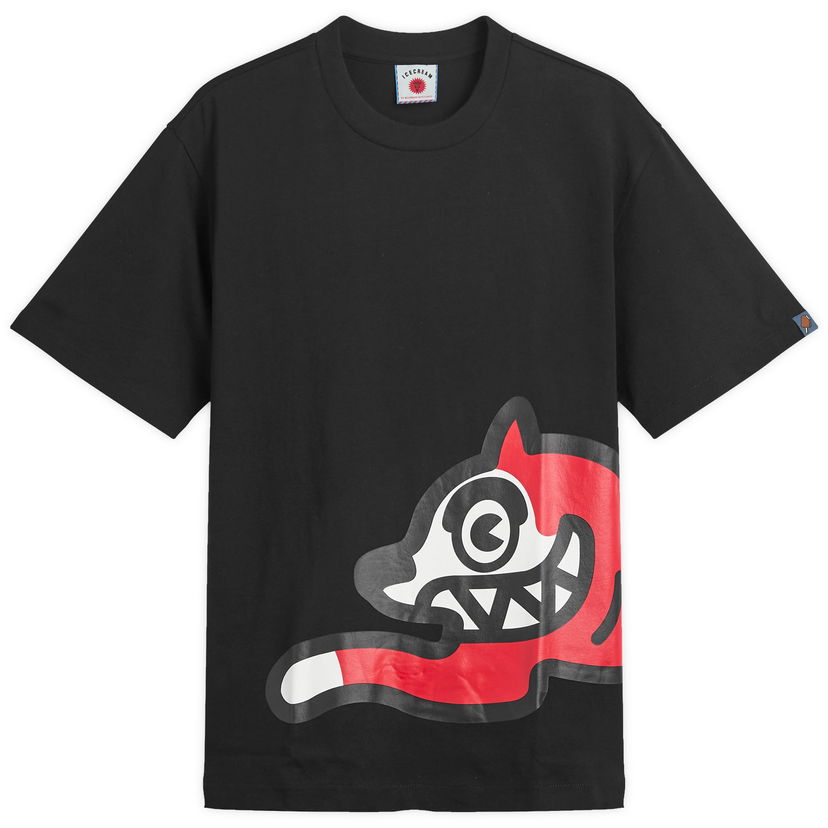 Majica kratkih rukava BBC IceCream Jumbo Running Dog Graphic Tee Crna | IC24235-BLK