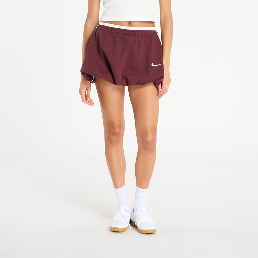 Suknja Nike Nike Bubble Skirt Tamnocrvena | IO8838-652