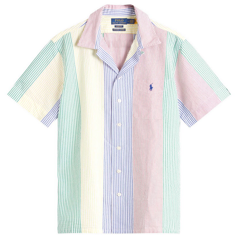 Košulja Polo by Ralph Lauren Ralph Lauren Classic Fit Multi Stripe Vacation Shirt Višebojno | 710964421001