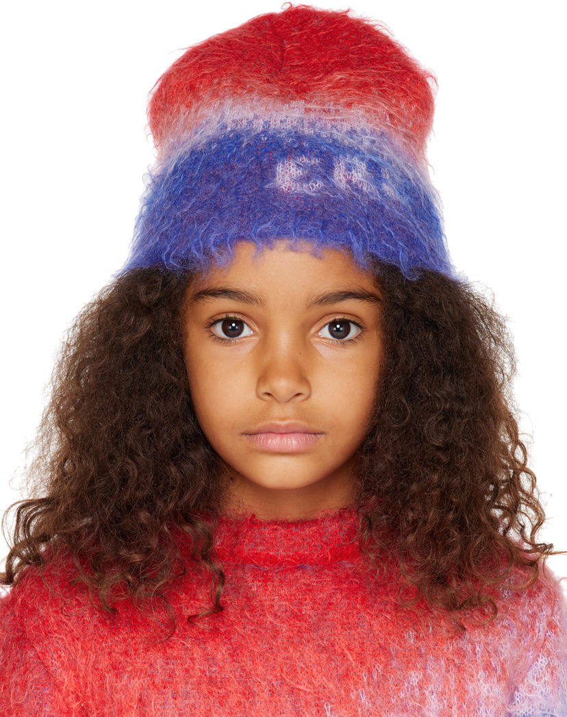Džemper ERL ERL Gradient Beanie Crvena | ERL06KK056