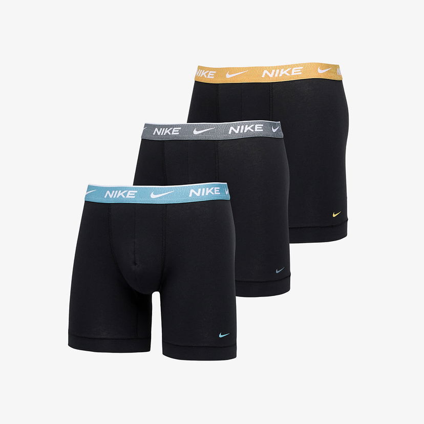 Bokserice Nike Dri-FIT Boxer Brief 3-Pack Crna | 0000KE1007-GG5