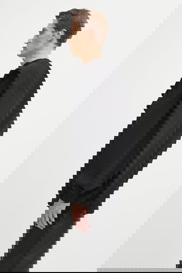 Dukserice VETEMENTS VETEMENTS Double Layered Sweatshirt Crna | UH76CW400B, 4