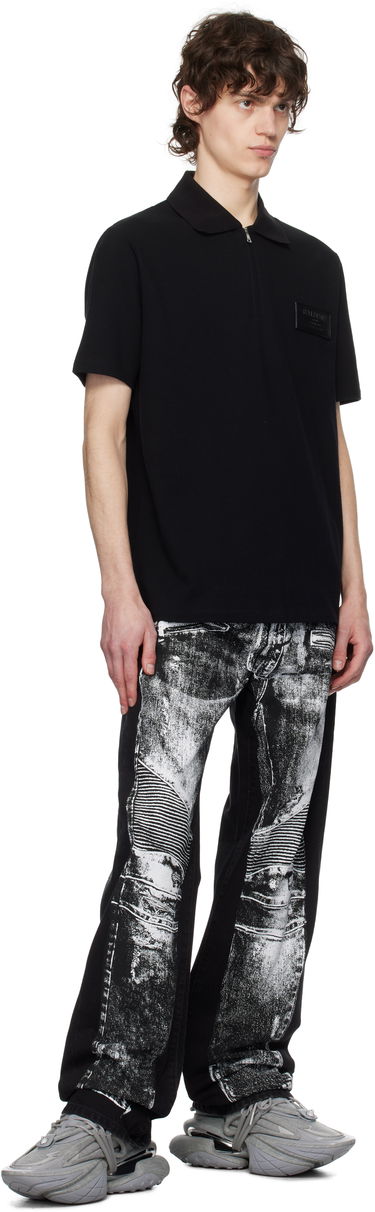 Tenisice i cipele Balmain Balmain Unicorn Low Fleece Print Siva | EM1VJ309KFCT, 4