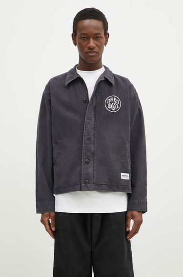Jakna Neighborhood NEIGHBORHOOD Embroidered Cotton Jacket Crna | 242AQNH.JKM02, 2
