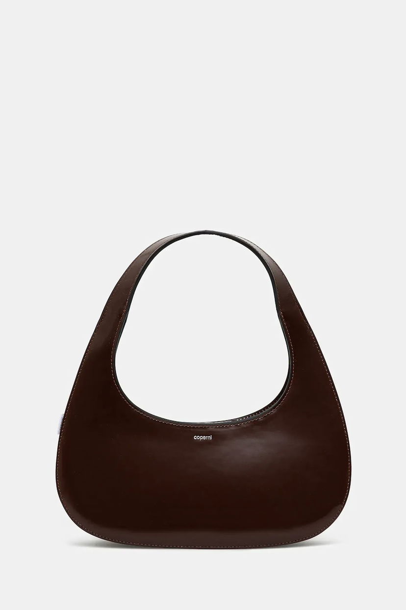 Ručna torbica Coperni Coperni Slim Swipe Baguette Bag Smeđa | COPBA116F6045