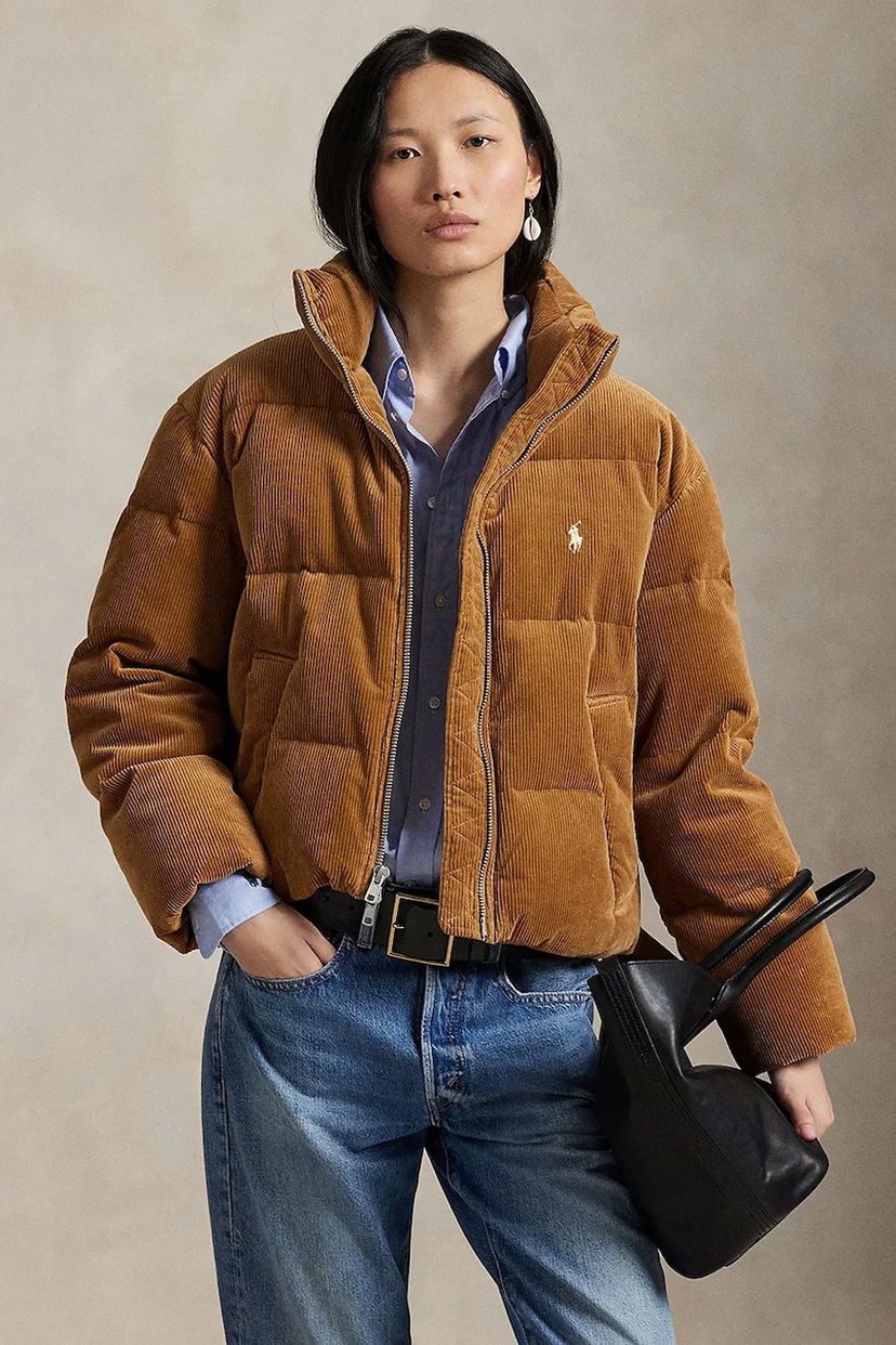 Pernata jakna Polo by Ralph Lauren Polo Ralph Lauren Woven Puffer Jacket Smeđa | 211971178