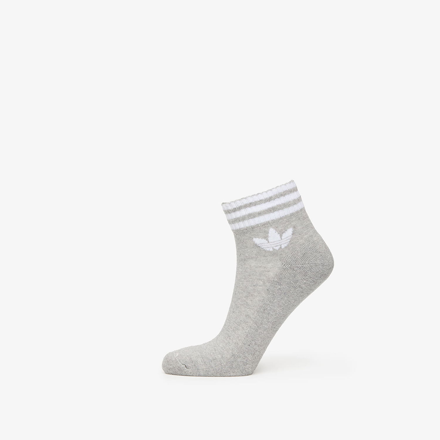 Čarape adidas Performance 3-Stripes Ankle Socks - 3 Pairs Siva | JV7437, 1