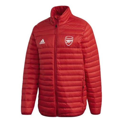 Pernata jakna adidas Originals Arsenal Lightweight Down Jacket Crvena | FQ4110