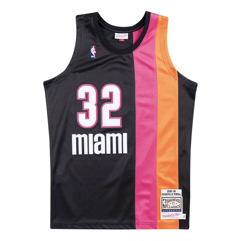 Dres Mitchell & Ness NBA Miami Heat 2005-06 'Shaquille O'Neal 32' Jersey Crna | AJY4EL18033-MHEBLCK05SON