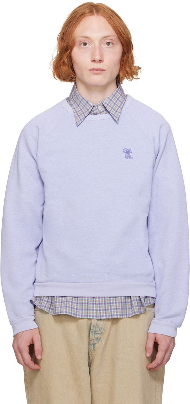 Dukserice Acne Studios Sweatshirt Sport Plava | CI0168-
