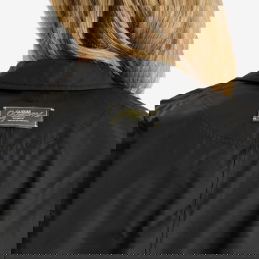 Bomber jakna GANNI Ganni Duchesse Nylon Short Jacket Crna | W0462, 5