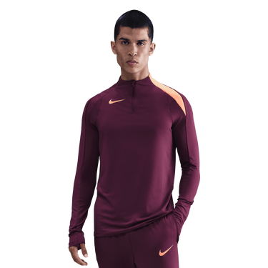 Dukserice Nike Dri-FIT Strike Drill Top Tamnocrvena | HV6402-610, 0