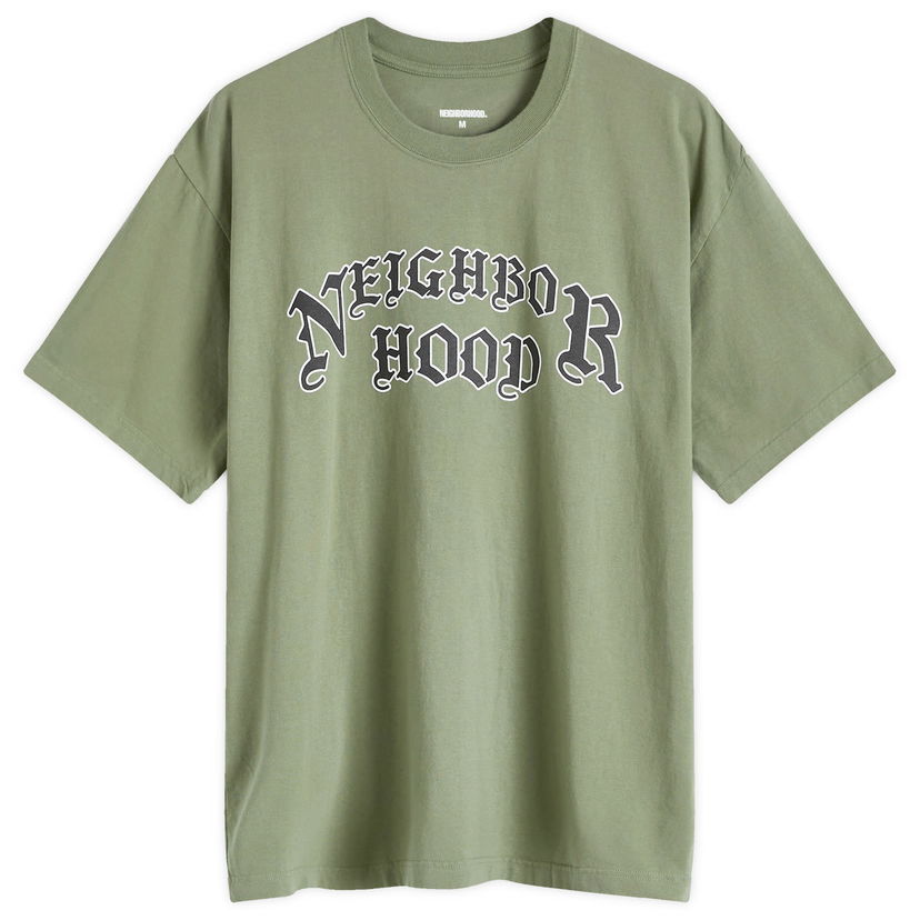 Majica kratkih rukava Neighborhood T-Shirt Olive Drab Zelena | 242PCNH-ST04-OLV