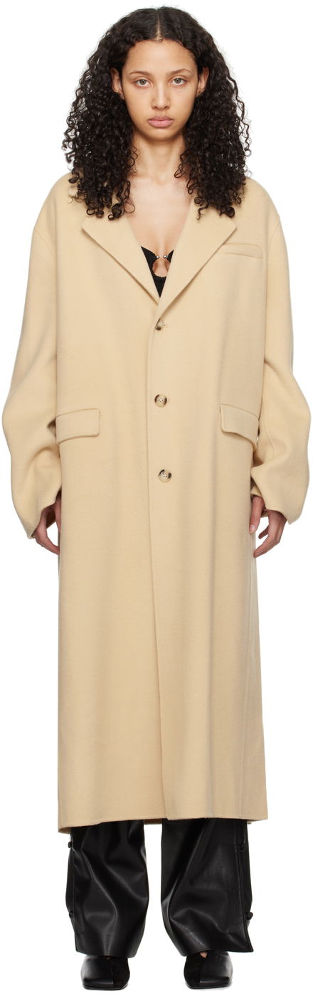 Kaputi Nanushka Veda Coat Bež | NW24RSOW01371