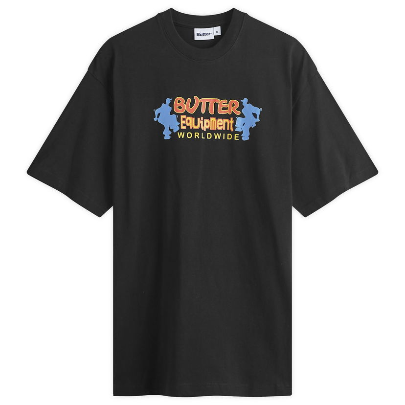 Majica kratkih rukava Butter Goods Breaker T-Shirt Crna | BGQ224D10203
