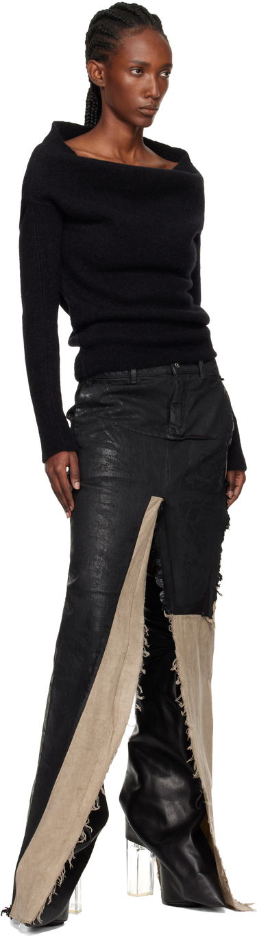 Suknja Rick Owens Concordians Sliced Denim Maxi Skirt Višebojno | RO02E4393 BMC921, 3