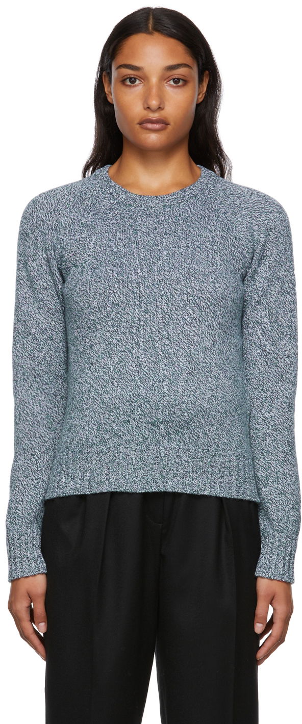 Džemper A.P.C. A.P.C. Alyssa Wool Crewneck Sweater Zelena | WVAXY-F23965