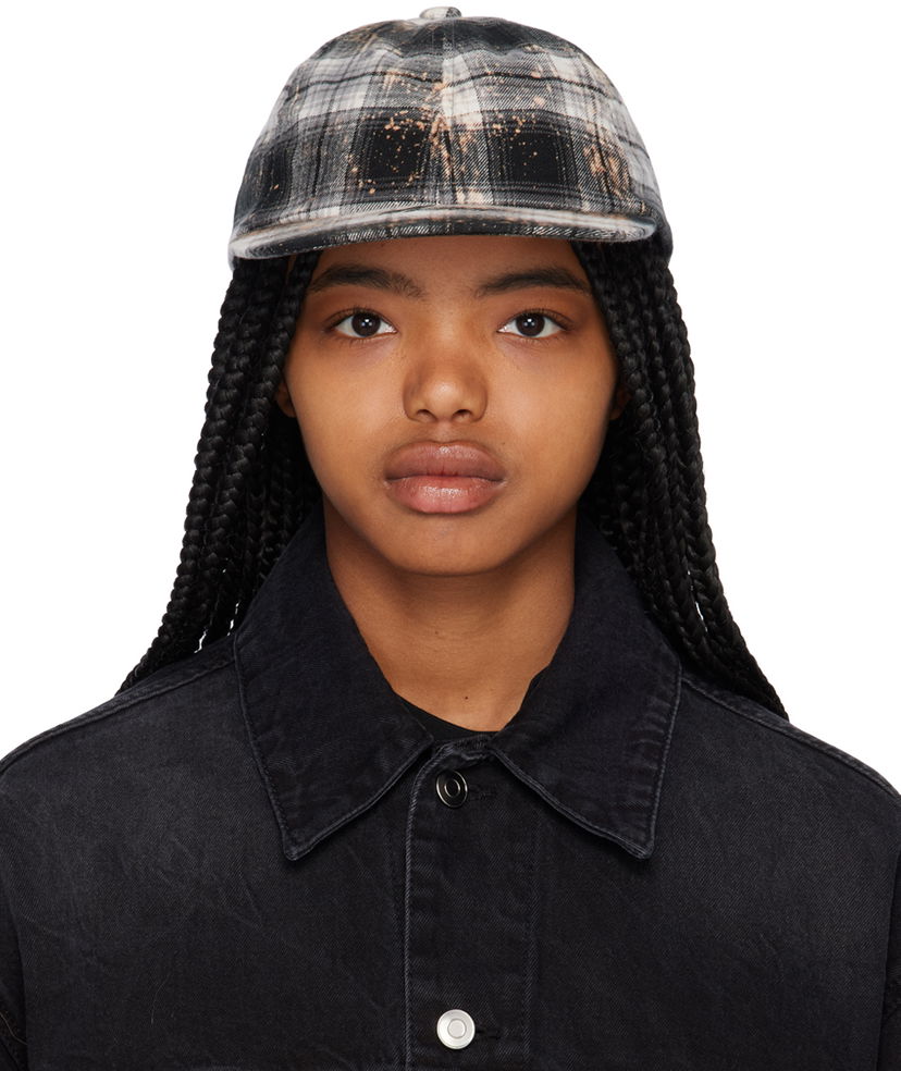 Kapa We11done We11done Bleach Check Baseball Cap Višebojno | WD-AH1-23-410-U-BK