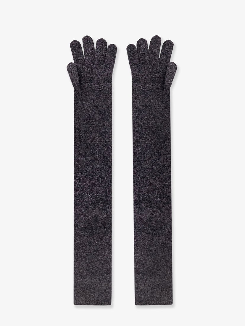 Rukavice Max Mara Long Fingerless Gloves by Crna | 2424566013600011