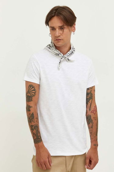 Majica kratkih rukava Samsoe Samsoe Samsoe Samsoe T-Shirt Bijela | M00012516, 0