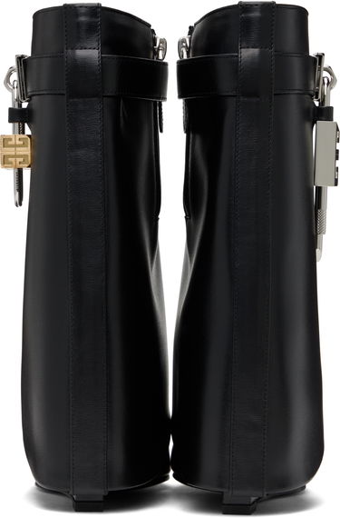 Tenisice i cipele Givenchy Givenchy Shark Lock Wedge Ankle Boots Crna | BE602RE147001, 1