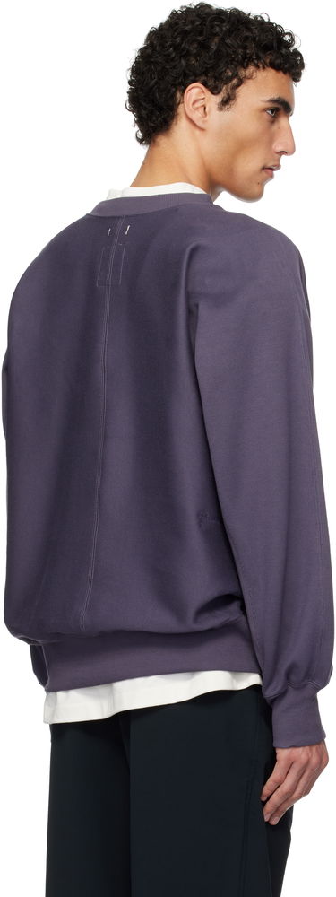 Dukserice NANAMICA nanamica Crew Neck Sweatshirt Ljubičasta | S25SH011U, 2