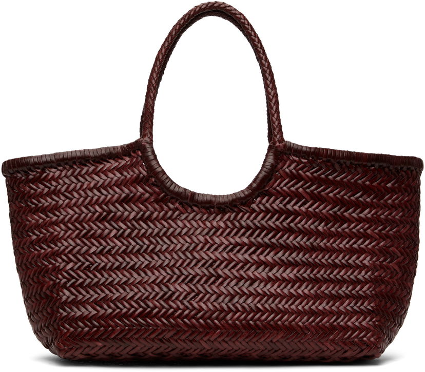 Tote bag Dragon Diffusion Dragon Diffusion Nantucket Big Woven Tote Bag Tamnocrvena | 8822