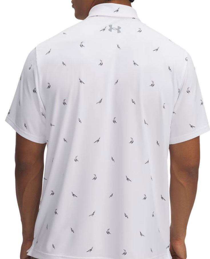 Polo majica Under Armour Playoff 3.0 Bird Print Polo Shirt Bijela | 1378677-117, 1