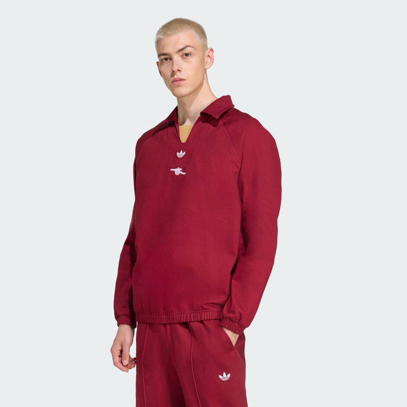Dukserice adidas Performance Arsenal Terrace Icons Sweatshirt Crvena | KB1956
