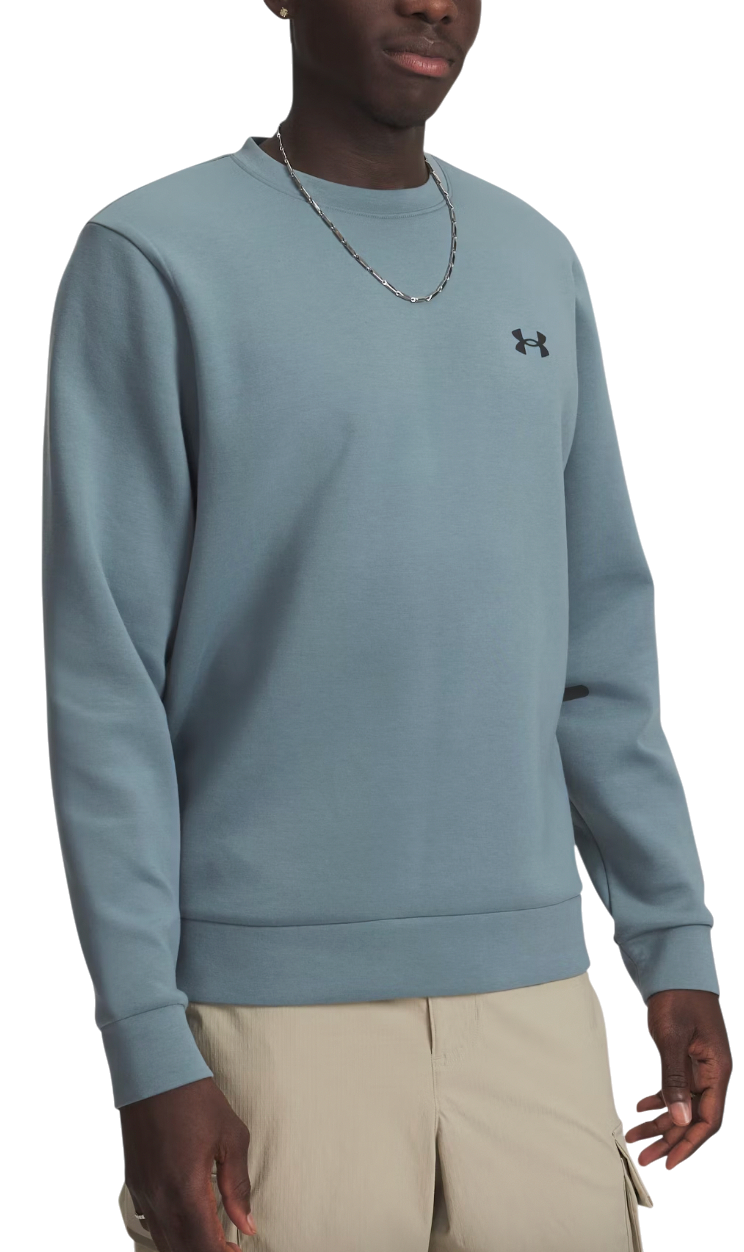 Dukserice Under Armour Unstoppable Fleece Crewneck Sweatshirt Tirkiz | 1389351-587