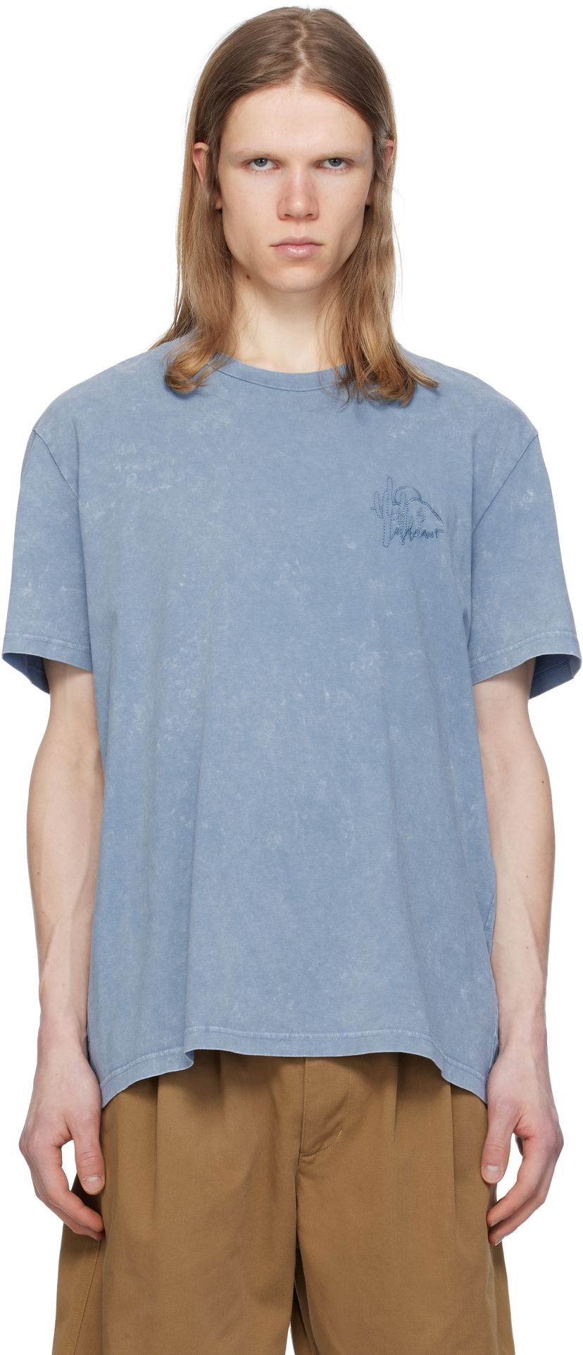 Majica kratkih rukava ISABEL MARANT Isabel Marant Honore T-Shirt Plava | TS0052HD-C2N02H