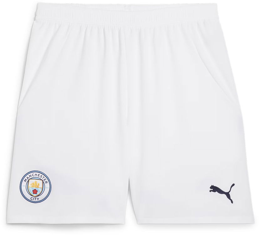 Kratke hlače Puma Manchester City FC Home Shorts Replica 2024/25 Bijela | 775114-05