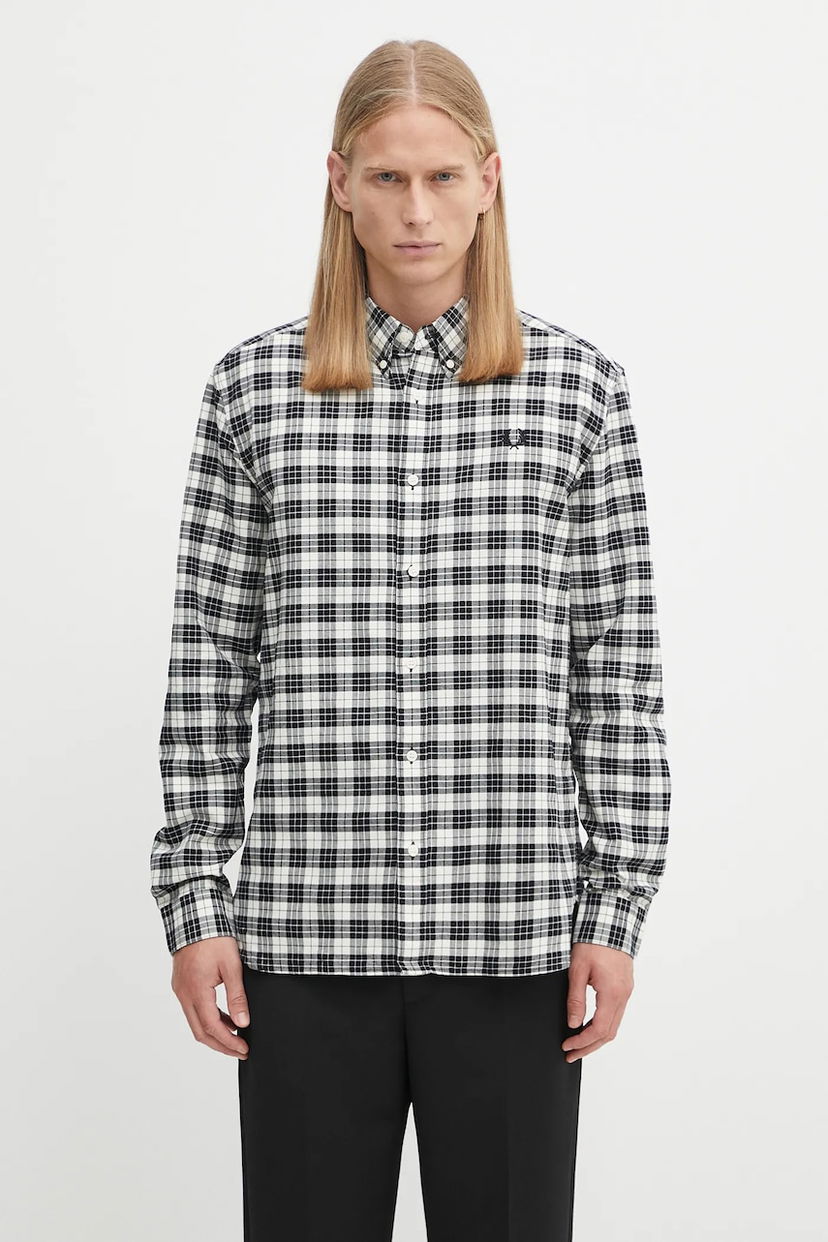 Košulja Fred Perry Fred Perry Button-Down Regular Fit Shirt Višebojno | M1743