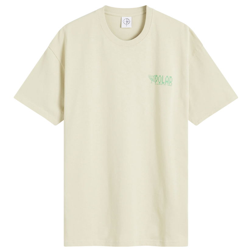 Majica kratkih rukava Polar Skate Co. Anyone Out There T-Shirt Bež | PSC-F24-33