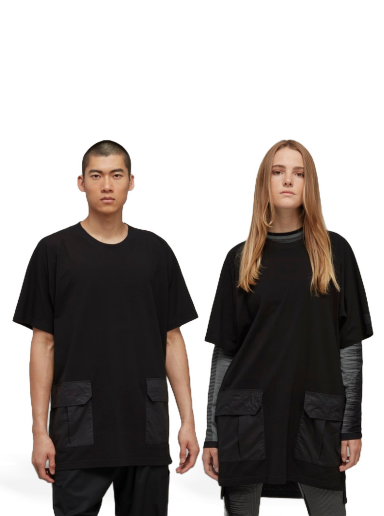 Majica kratkih rukava Y-3 Crepe Jersey Pocket Tee Crna | H63071