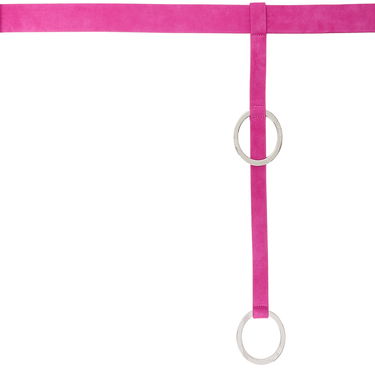 Pojasevi The Attico Attico Suede Belt Ružičasta | 231WKE10 L007, 1