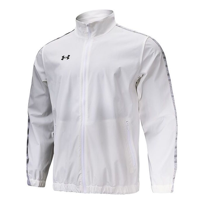 Vjetrovka Under Armour Sportstyle Woven Full Zip Jacket Bijela | 22500401-100