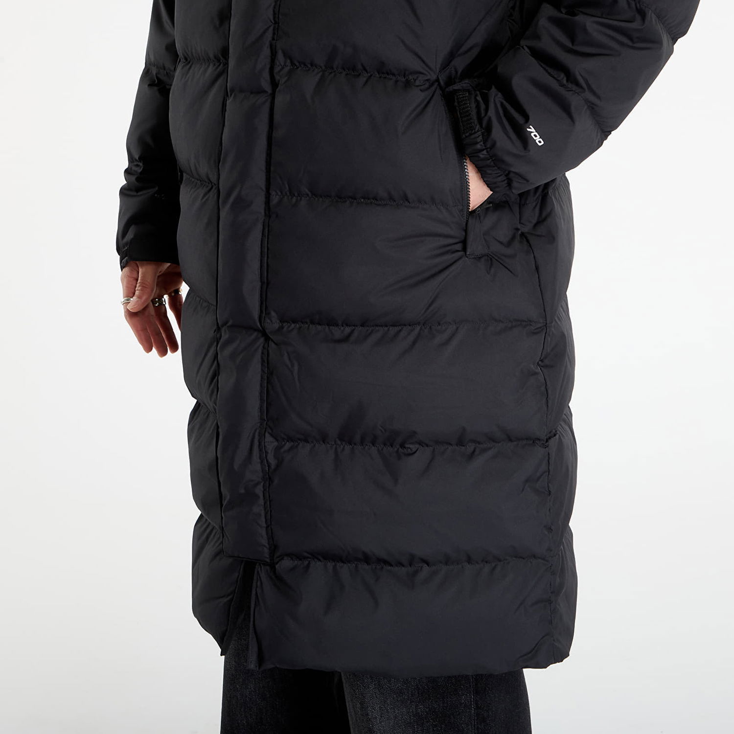 Parka The North Face NUPTSE Long Puffer Hooded Parka Crna | NF0A832JGOE1, 1