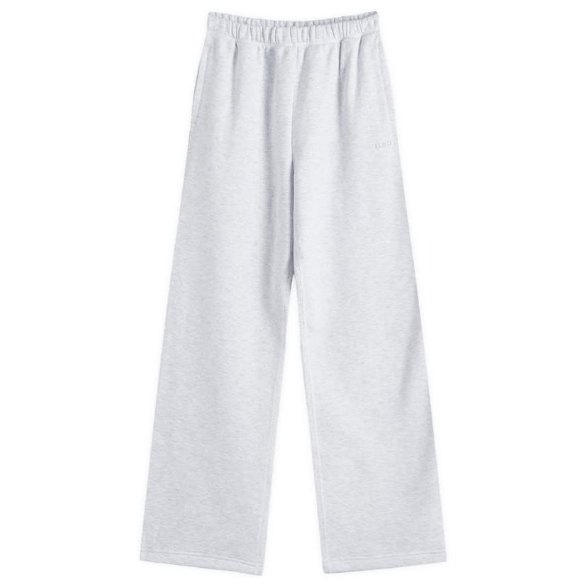 Trenirka SKIMS SKIMS Cotton Fleece Classic Straight Leg Pant Siva | ST-PNT-8385W-LHG