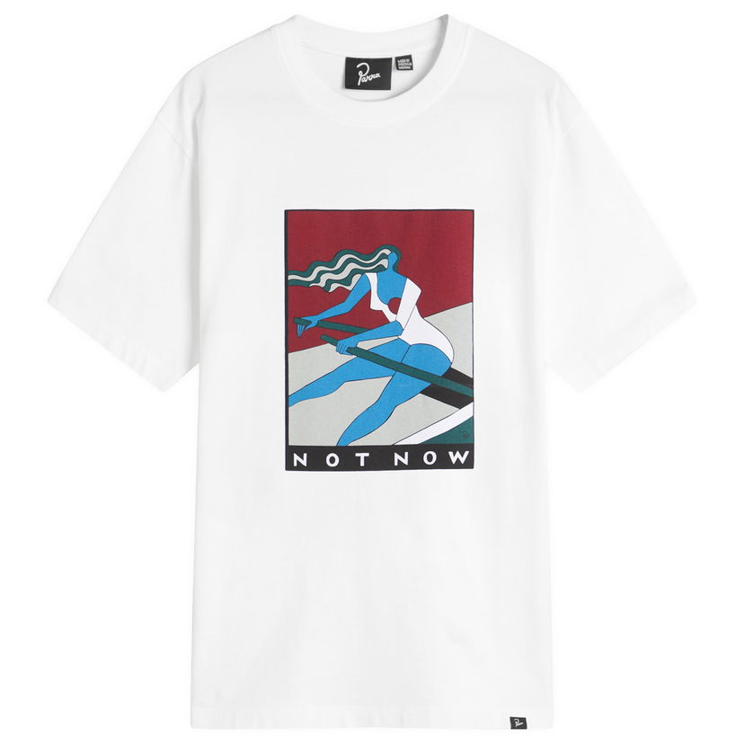 Majica kratkih rukava By Parra Parra Into Nowhere Graphic T-Shirt Bijela | 53410-WHT