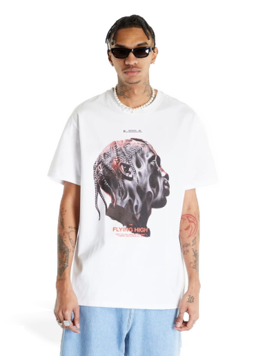 Majica kratkih rukava Urban Classics Flying High Oversize Tee Bijela | MT1981-00220