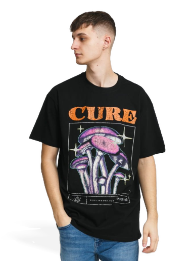 Majica kratkih rukava Urban Classics Cure Oversize Tee Crna | MT1806 black