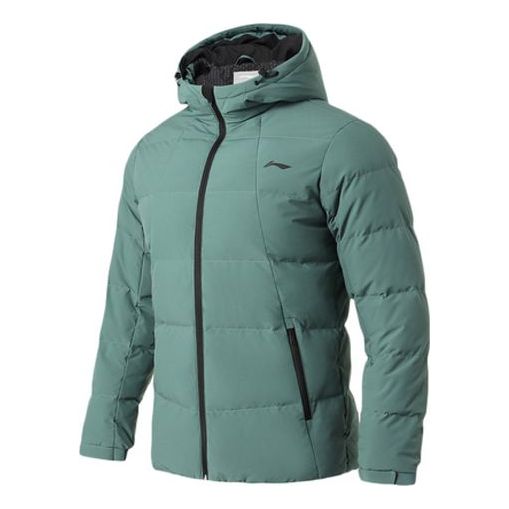 Pernata jakna Li-Ning Winter Lifestyle Warm Down Jacket Zelena | AYMQ055-6