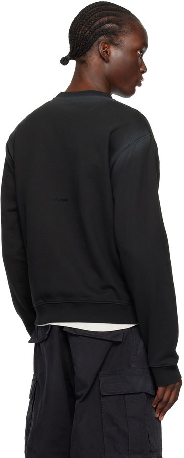 Džemper We11done Faded Sweatshirt Crna | WD-TS2-24-721-U-BK, 2