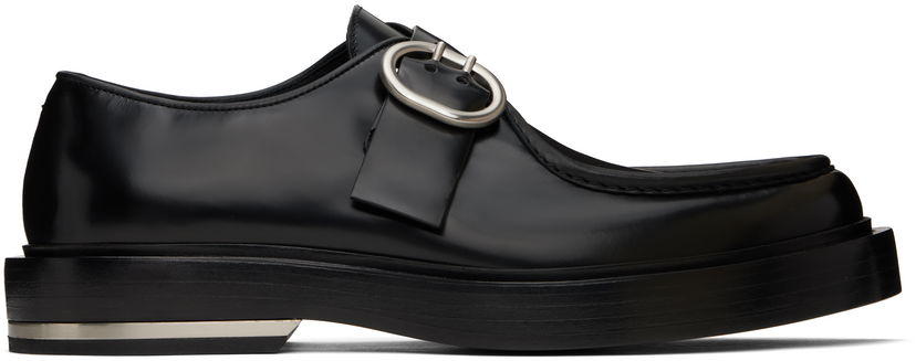 Tenisice i cipele Jil Sander Jil Sander Leather Platform Loafers Crna | J33WR0014_P7032